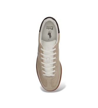 Polo Ralph Lauren Bruine su�de Bedford sportschoenen