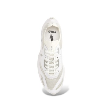 Polo Ralph Lauren Baskets en tricot Boerum avec panneaux blancs