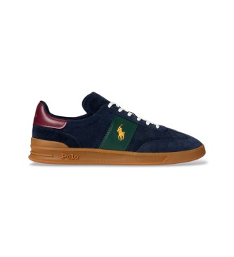 Polo Ralph Lauren Baskets en daim Heritage Aera navy