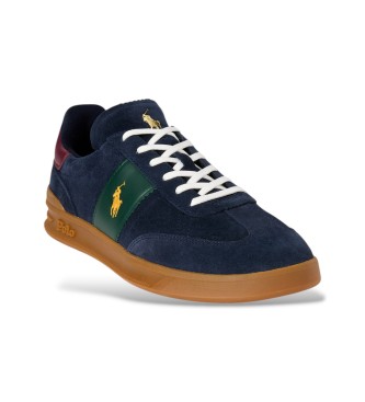 Polo Ralph Lauren Baskets en daim Heritage Aera navy