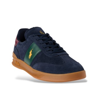 Polo Ralph Lauren Baskets en daim Heritage Aera navy