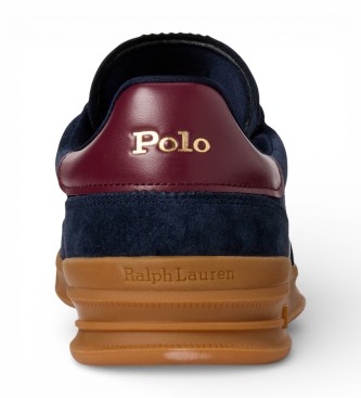 Polo Ralph Lauren Baskets en daim Heritage Aera navy