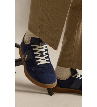 Polo Ralph Lauren Baskets en daim Heritage Aera navy