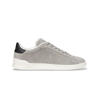 Polo Ralph Lauren Heritage Court II Grau Wildleder Turnschuhe