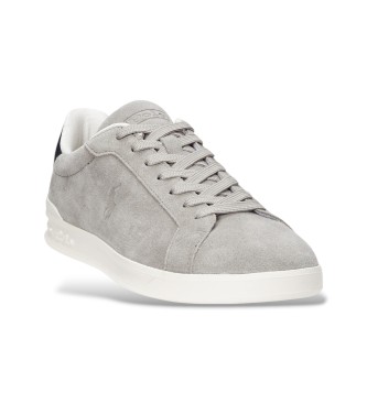 Polo Ralph Lauren Heritage Court II Grau Wildleder Turnschuhe