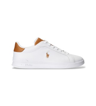 Polo Ralph Lauren Zapatillas Heritage Court II de piel blanco