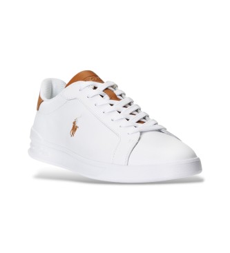 Polo Ralph Lauren Zapatillas Heritage Court II de piel blanco