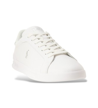 Polo Ralph Lauren Heritage Court II Wei� Leder Turnschuhe