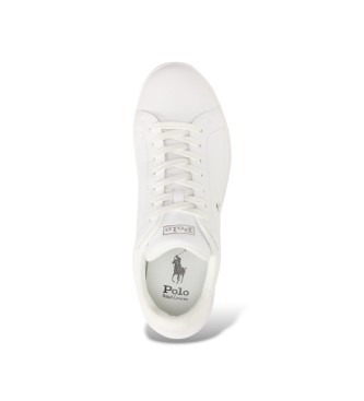 Polo Ralph Lauren Heritage Court II Wei� Leder Turnschuhe