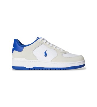 Polo Ralph Lauren Off-white get�felte Masters Court Turnschuhe