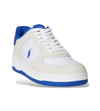 Polo Ralph Lauren Off-white get�felte Masters Court Turnschuhe