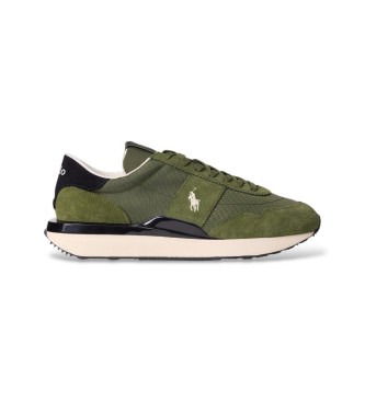 Polo Ralph Lauren Tênis de couro Train 89 verde