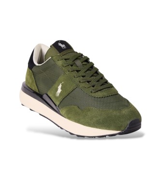 Polo Ralph Lauren Tênis de couro Train 89 verde