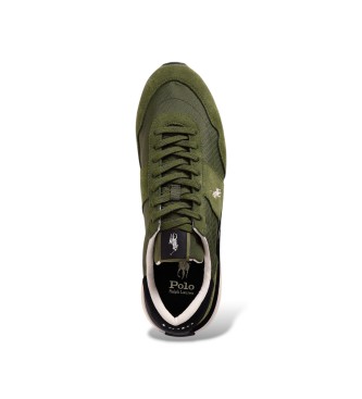 Polo Ralph Lauren Tênis de couro Train 89 verde