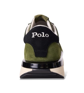 Polo Ralph Lauren Tênis de couro Train 89 verde