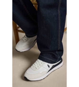 Polo Ralph Lauren Zapatillas Train 89 de ante y oxford blanco