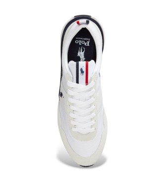 Polo Ralph Lauren Zapatillas Train 89 de ante y oxford blanco