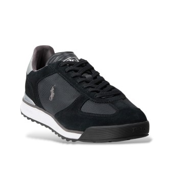 Polo Ralph Lauren Baskets oxford Varick en daim et noir