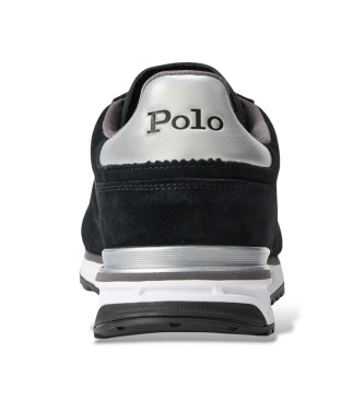 Polo Ralph Lauren Baskets oxford Varick en daim et noir