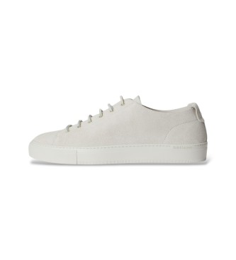 Polo Ralph Lauren Baskets Jermain en veau velours blanc cass�