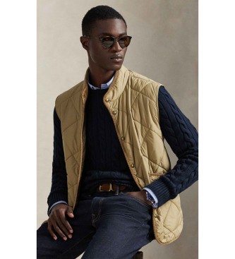 Polo Ralph Lauren Die beige gesteppte Hurston-Weste