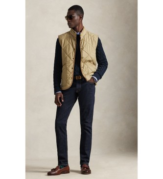 Polo Ralph Lauren Die beige gesteppte Hurston-Weste