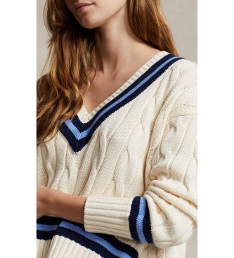 Polo Ralph Lauren Iconische beige crickettrui