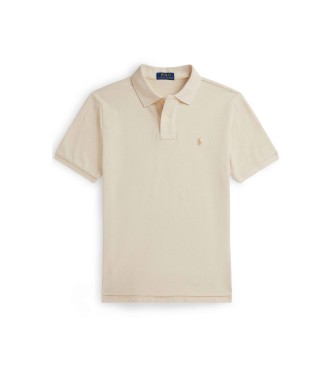 Polo Ralph Lauren Polo en piqu� beige embl�matique