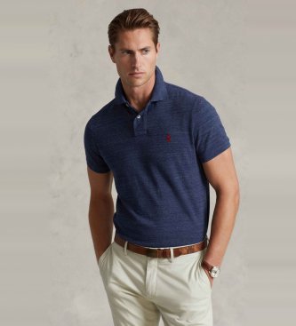 Polo Ralph Lauren The iconic blue pique polo shirt