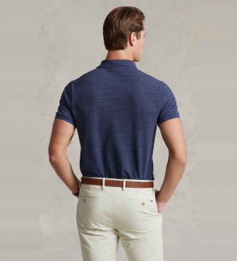 Polo Ralph Lauren The iconic blue pique polo shirt