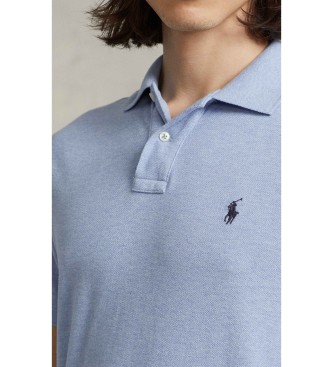Polo Ralph Lauren Het iconische blauwe piqu� poloshirt