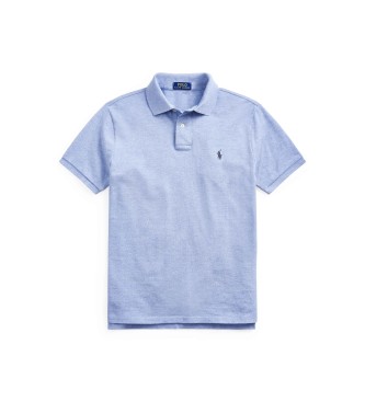 Polo Ralph Lauren Het iconische blauwe piqu� poloshirt