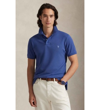 Polo Ralph Lauren Het iconische blauwe piqu� poloshirt