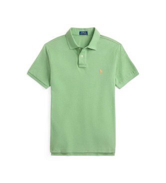 Polo Ralph Lauren Het iconische groene piqu� poloshirt