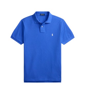 Polo Ralph Lauren Le polo piqué bleu iconique