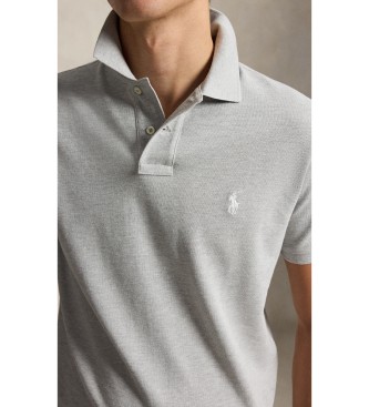 Polo Ralph Lauren Het iconische grijze piqué poloshirt