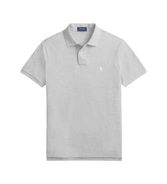 Polo Ralph Lauren Het iconische grijze piqué poloshirt
