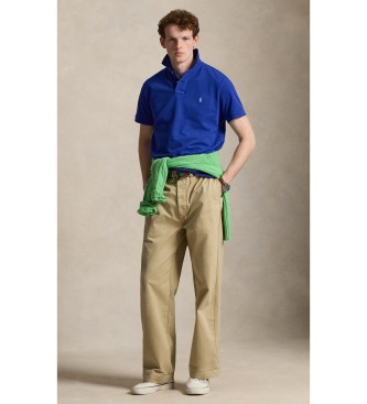 Polo Ralph Lauren Le polo piqué bleu marine iconique