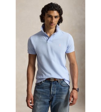 Polo Ralph Lauren Le polo piqué bleu clair iconique
