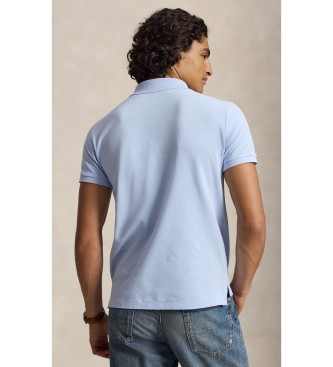 Polo Ralph Lauren Le polo piqué bleu clair iconique
