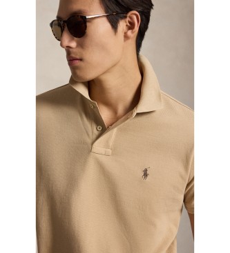 Polo Ralph Lauren Le polo piqué beige iconique