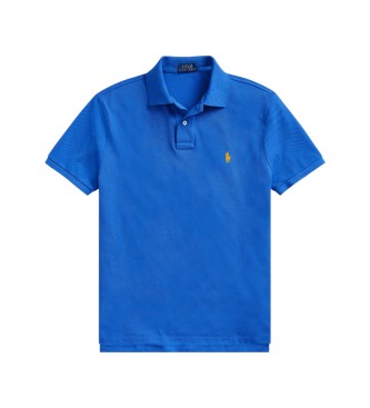 Polo Ralph Lauren Le célèbre polo en piqué Custom Slim Fit bleu