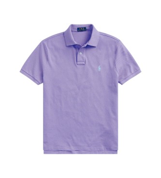 Polo Ralph Lauren Le polo emblématique en piqué Custom Slim Fit lilas