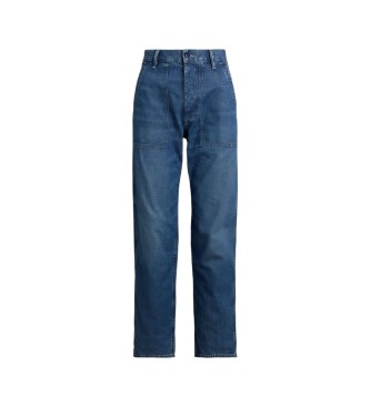 Polo Ralph Lauren Ricky jeansbyxor i blå denim