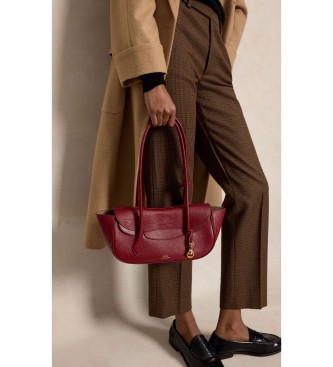 Polo Ralph Lauren Polo Blaze top handle bag burgundy