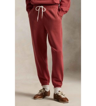 Polo Ralph Lauren Rote Fleece-Trainingshose