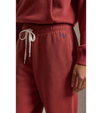 Polo Ralph Lauren Rote Fleece-Trainingshose