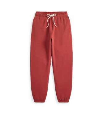 Polo Ralph Lauren Rote Fleece-Trainingshose