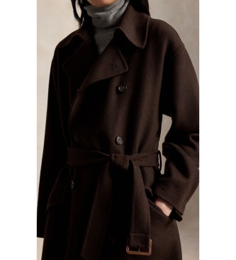 Polo Ralph Lauren Brown cashmere trench coat