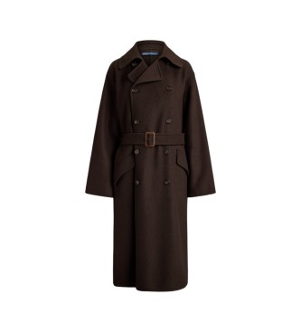 Polo Ralph Lauren Brown cashmere trench coat